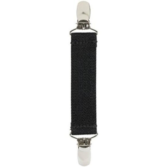 Hold'Em Elastic Scarf and Hat Clips Attacher Extra Heavy Clips  - Black - Picture 1 of 7